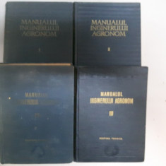 Manualul inginerului agronom - G. Obrejanu , C.Dissescu , A.Canarache - 4 Vol.