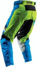 Pantalon Copii Atv/Cross Thor Pulse Level albastru/verde marime 22 Cod Produs: MX_NEW 29031533PE foto