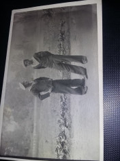 Fotografie veche 1936,MARINARI MILITARI,Alexandru cu CAMARADUL Stoca,T.Severin foto