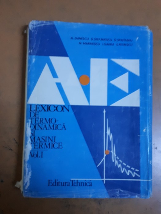 Lexicon de termodinamică și mașini termice, vol. I, București 1985 047