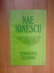 d3 Fenomenul Legionar - Nae Ionescu foto