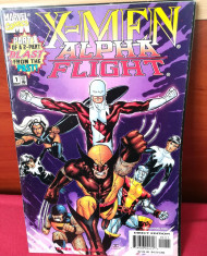 X-Men-Alpha Flight:#01 &amp;amp; #02-miniserie Marvel Comics foto