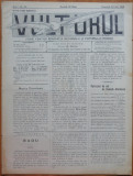 Cumpara ieftin Ziarul Vulturul , nr. 35 din 1905 , cromolitografie mare ; Maria Putoiana