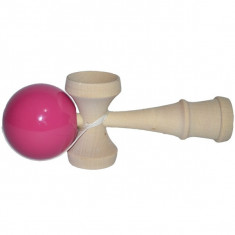 Jucarie de lemn Kendama lucioasa in cutie ROBENTOYS foto