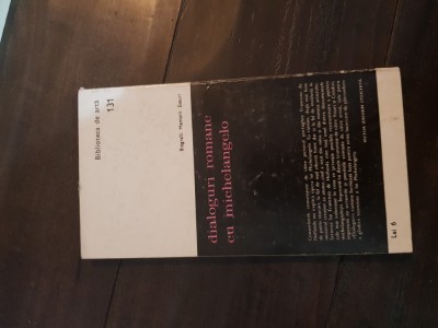 Francisco de Hollanda - Dialoguri romane cu michelangelo Ab foto