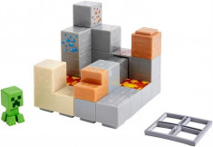 Set Jucarii Minecraft Mini Figure Environment Set Doom Drawbridge foto