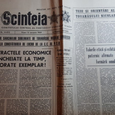 ziarul scanteia 13 ianuarie 1989-foto cu municipiul ramnicul valcea