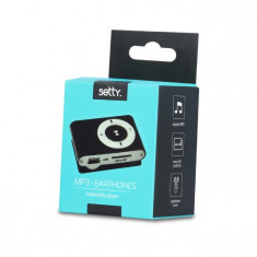 MP3 Player + Casti (Negru) Setty foto