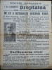 Ziarul Dreptatea , 14 Nov. 1933 , numar special ; Demisia guvernului Vaida