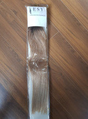 Extensii Luxury Clip-On Ombre Castaniu ? Blond Miere foto