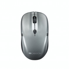 Mouse wireless Canyon CNE-CMSW03DG , 1600 DPI , USB Nano Receiver , Gri foto