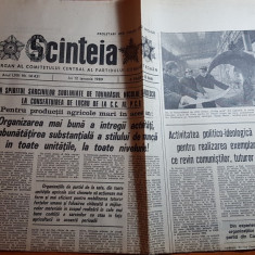 ziarul scanteia 12 ianuarie 1989-foto sfantu gheorghe,covasna si baia mare