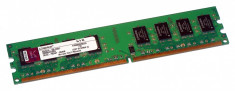 kit : Memorii Ram PC Desktop KINGSTON 2Gb x 2 bucati= 4Gb DDR2 800Mhz PC2-6400 foto