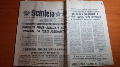 ziarul scanteia 3 februarie 1988- foto municipiul ploiesti foto