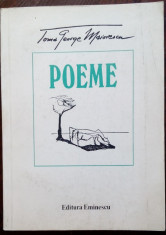 TOMA GEORGE MAIORESCU - POEME (editia princeps, 1985) [coperta PETRE HAGIU] foto