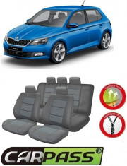 Huse Scaune Dedicate Skoda Fabia 2014-2017 Premium foto