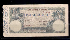 BANCNOTA 100000 LEI - 8 MAI 1947 foto