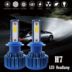 Set Becuri Led Auto h7 50W 8000 lm 12/24v Turbo Light foto