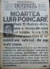 Universul, 15 Oct. 1934, Moartea lui Poincare, fostul presedinte francez