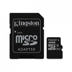 MICROSD CARD 32GB CLASS 4 ADAPTOR KINGSTON foto