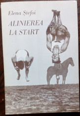 ELENA STEFOI - ALINIEREA LA START (VERSURI, 1989-1995/coperta DAN STANCIU, 1996) foto