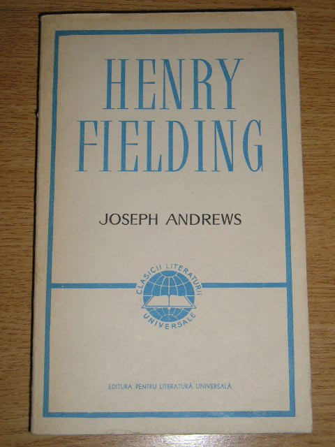 myh 712f - Henry Fielding - Joseph Andrews - ed 1966