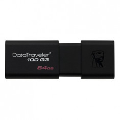 FLASH DRIVE 64GB DT100G3 USB 3.0 KINGSTON foto