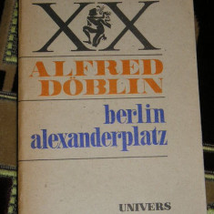 myh 71 - BERLIN ALEXANDERPLATZ - ALFRED DOBLIN - EDITATA IN 1981
