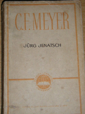 myh 712s - CF Meyer - Jurg Jenatsch - ed 1960 foto