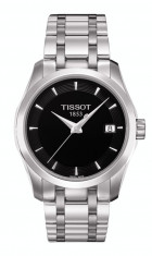 Ceas de dama Tissot T- Trend Couturier negru foto