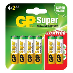 Baterii SuperAlcaline (Tip AA) - Set 6 Bucati (LR6) foto