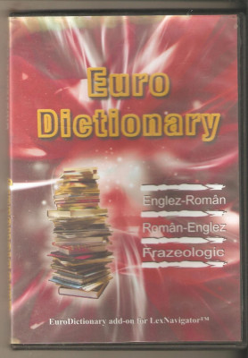 CD Euro Dictionary-englez-roman*roman-englez*frazeologic foto