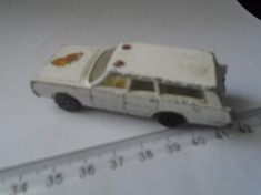 bnk jc Lesney Matchbox no 55 - Mercury Police Car foto