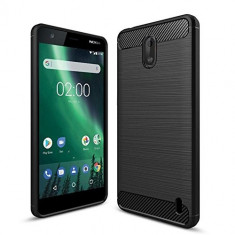 Husa NOKIA 2 - Carbon (Negru) Forcell foto