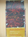 JEAN DUBUFFET - AFIS EXPOZITIE RETROSPECTIVA - 1985