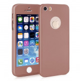 Husa Apple iPhone 5/5S/SE, FullBody Elegance Luxury Rose-Gold, acoperire...