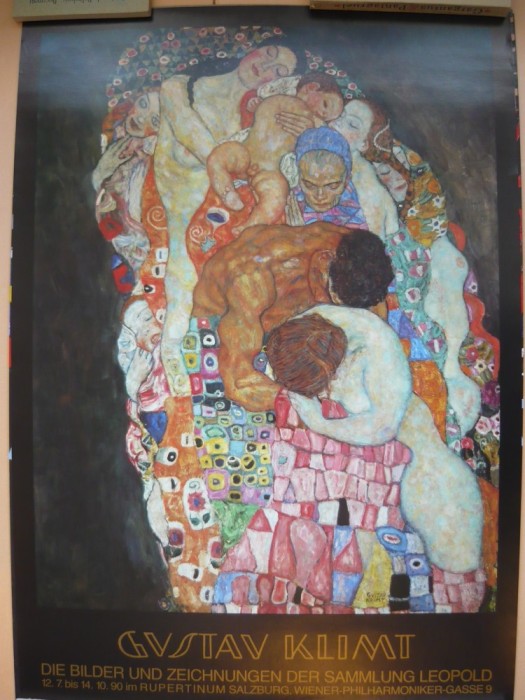 GUSTAV KLIMT - AFIS EXPOZITIE - RUPERTINUM, SALZBURG - 1990