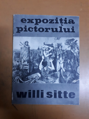 Expoziția pictorului Willi Sitte, București 1969 foto
