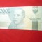 Bancnota 2000 rupii Indonezia 2016 , cal. NC