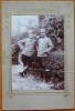 Fotografie pe carton; Ofiteri romani din Transilvania, medic militar, 1914