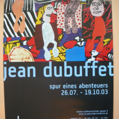 JEAN DUBUFFET - AFIS EXPOZITIE - RUPERTINUM, SALZBURG - 2003