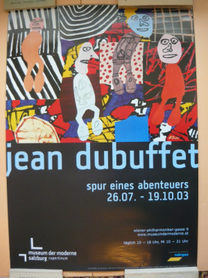 JEAN DUBUFFET - AFIS EXPOZITIE - RUPERTINUM, SALZBURG - 2003 foto