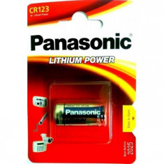 Baterie cu litiu Panasonic CR123 AL/1BP foto