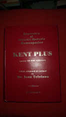 Repertoriu al materiei medicale homeopatice - KENT PLUS - Dr. Ioan Teleianu foto