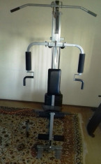 Aparat multifunctional fitness, greutati incluse foto