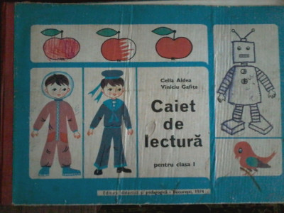 Cella Aldea, Viniciu Gafita-Caiet de lectura pentru clasa I foto