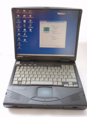 COMPAQ ARMADA 1750 CPU Intel Pentium II 333 MHz laptop de colectie ( Mokazie ) foto