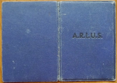 Carnet ARLUS Deva al lui Liviu Groza , 9 Noiembrie 1945 foto
