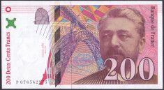 Bancnota Franta 200 Franci 1999 - P159c UNC foto