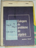 Myh 34s - I Stamate - I Stoian - Culegere matematica - algebra - ed 1971